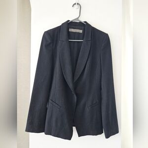 Zara Black Tailored Blazer Jacket